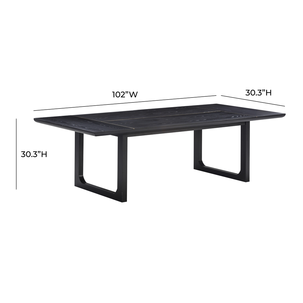 Ambrister Black Dining Table - Thumbnail - Image 8