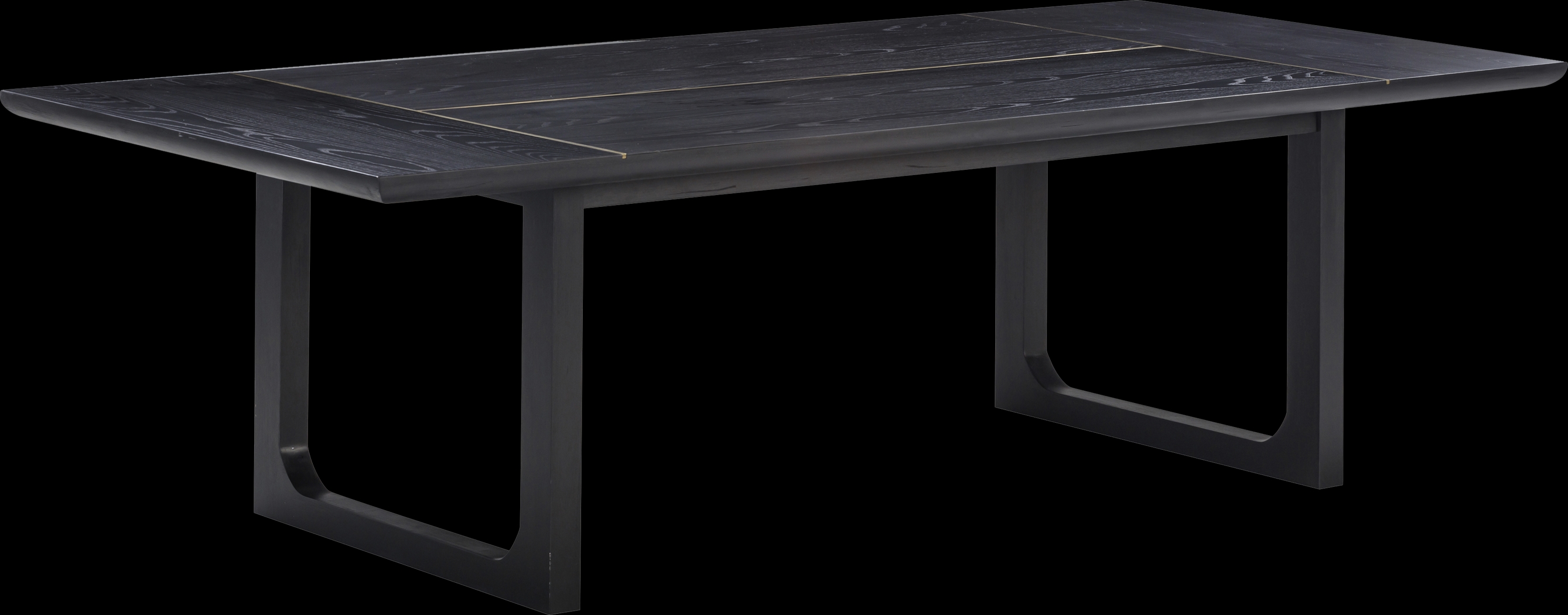 Ambrister Black Dining Table - Thumbnail - Image 1