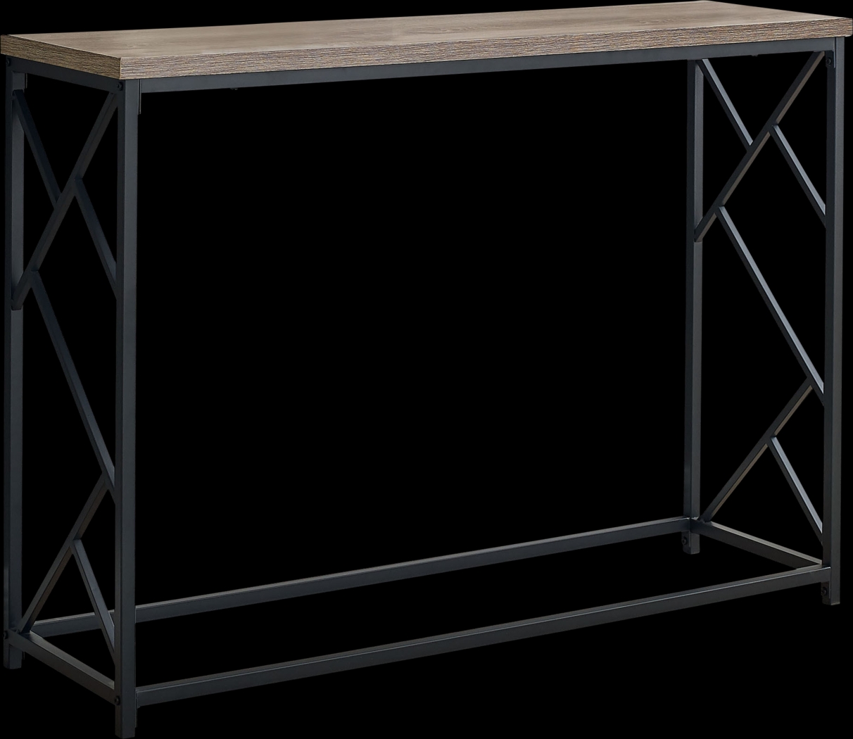 Ambur Taupe Console Table - Thumbnail - Image 1