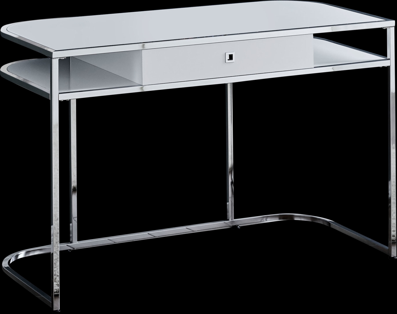 Amce White Desk - Thumbnail - Image 1