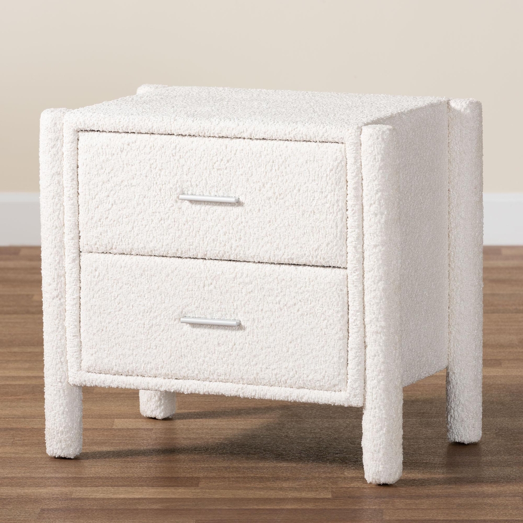 Amdahl White Nightstand - Thumbnail - Image 2