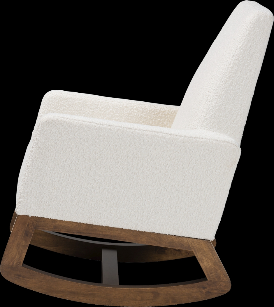 Amebco Off-White Rocking Chair - Thumbnail - Image 5