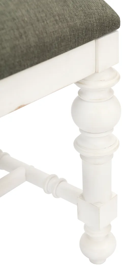 Amellan White Accent Bench - Thumbnail - Image 4
