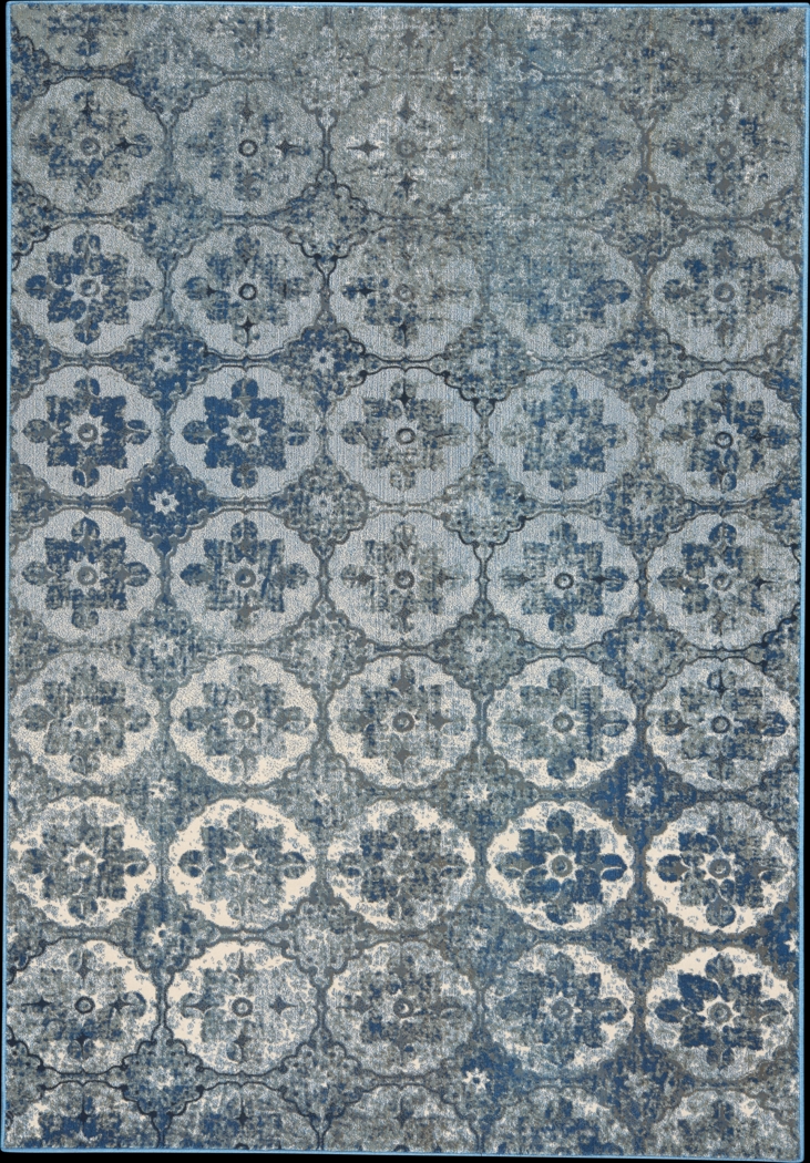 Ameln Valley Blue 3'11 x 5'5 Rug - Thumbnail - Image 1