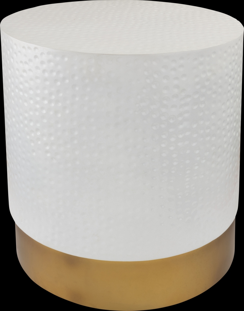 Amelyn White Accent Table - Thumbnail - Image 1