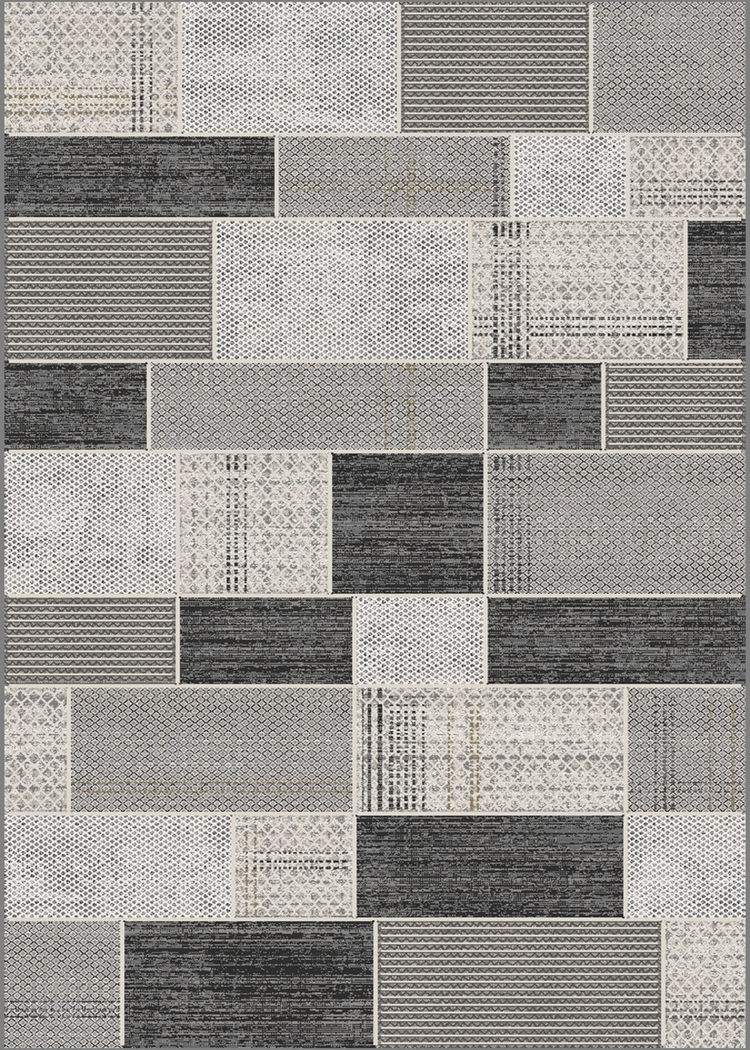 Amena Gray 5' x 7'6 Rug - Thumbnail - Image 1
