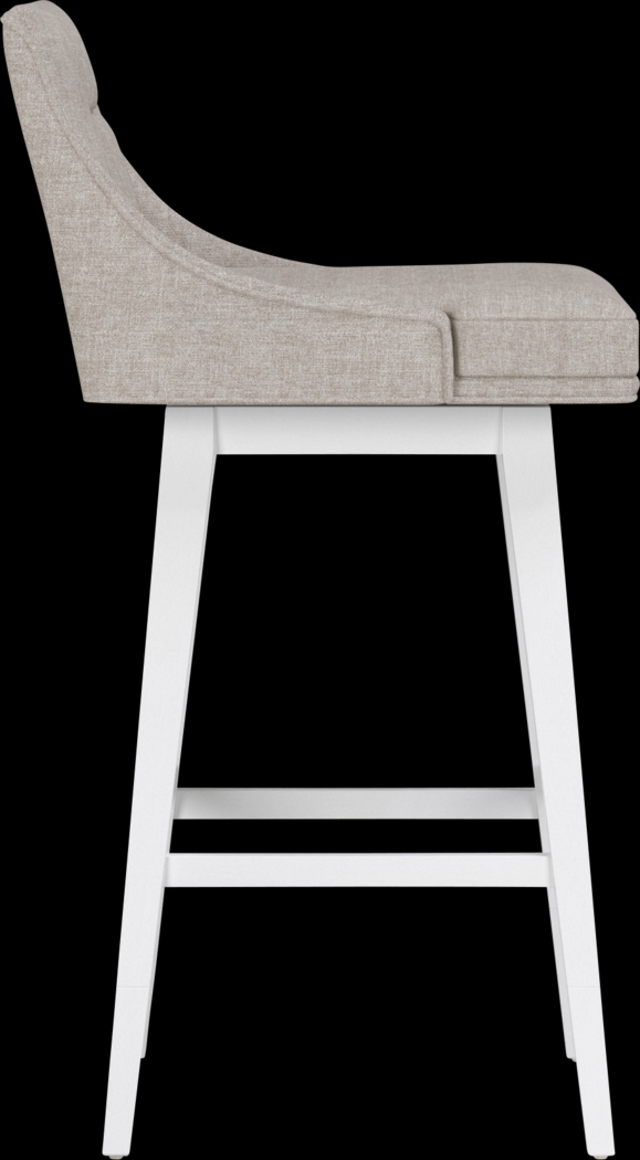 Amenophis Beige Counter Height Adjustable Stool - Thumbnail - Image 11