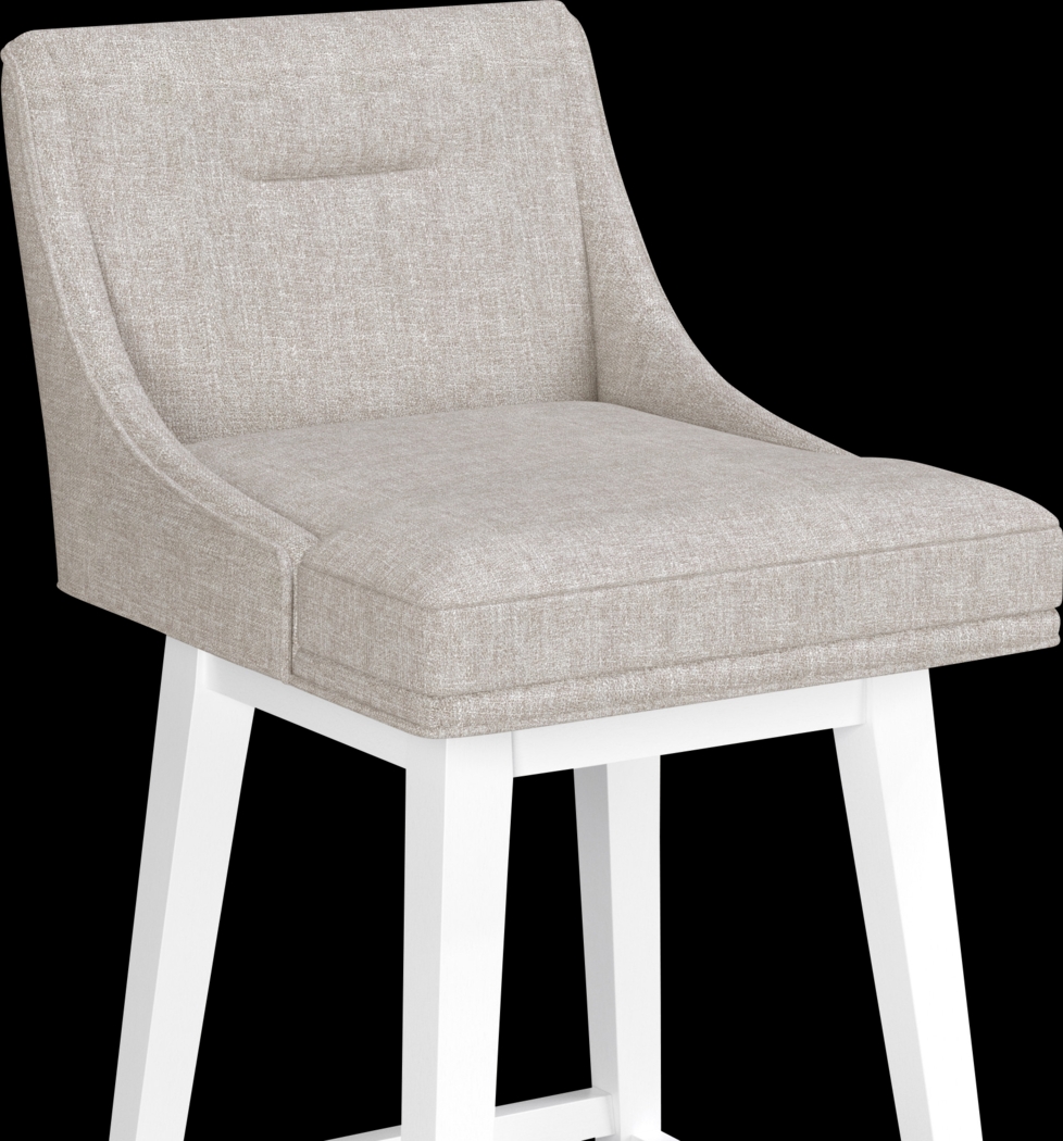 Amenophis Beige Counter Height Adjustable Stool - Thumbnail - Image 4