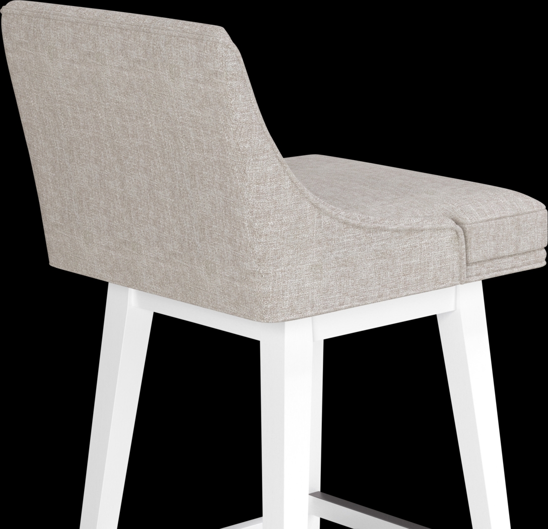 Amenophis Beige Counter Height Adjustable Stool - Thumbnail - Image 5
