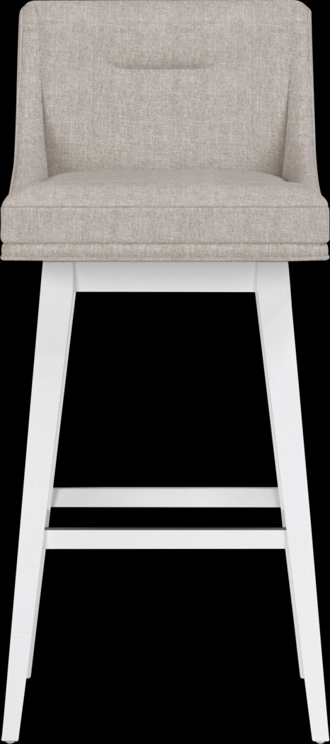 Amenophis Beige Counter Height Adjustable Stool - Thumbnail - Image 1