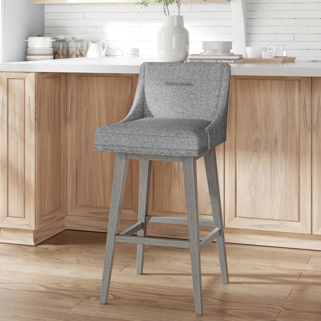 Amenophis Dark Gray Counter Height Adjustable Stool - Thumbnail - Image 3