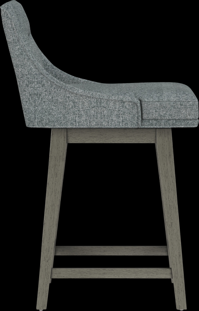 Amenophis Dark Gray Counter Height Adjustable Stool - Thumbnail - Image 7
