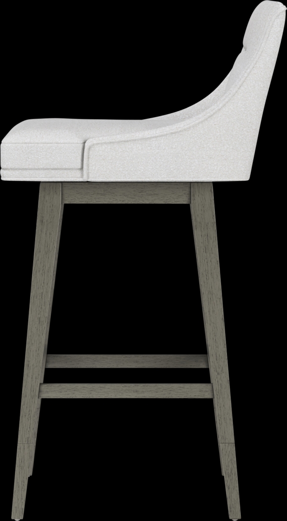 Amenophis White Counter Height Adjustable Stool - Thumbnail - Image 13