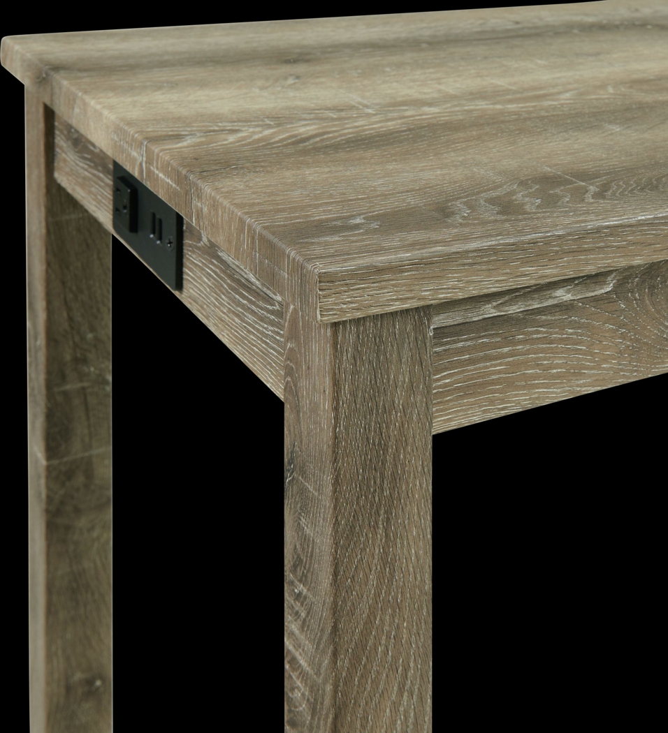 Amepela Oak 4 Pc Bar Height Table Set - Thumbnail - Image 10