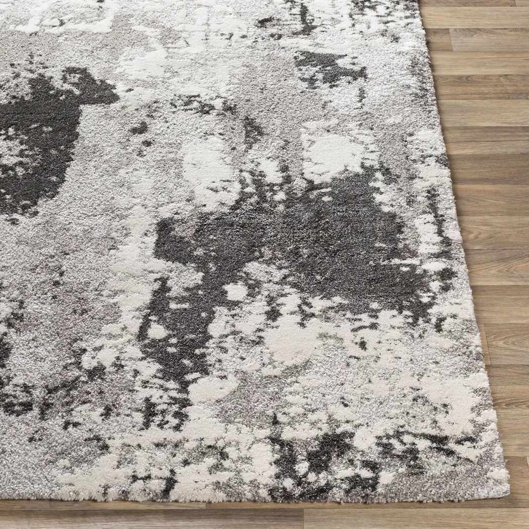 Amerah Charcoal 5'3 x 7'3 Rug - Thumbnail - Image 4
