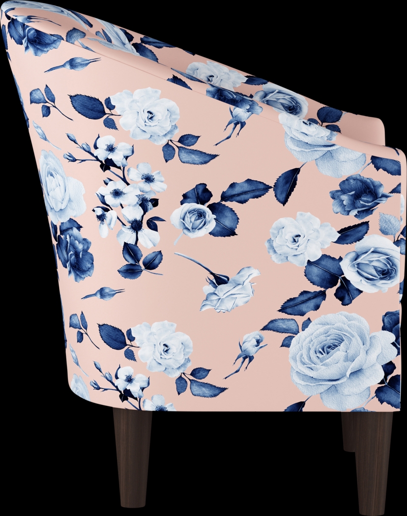 Amery Blue Accent Chair - Thumbnail - Image 3