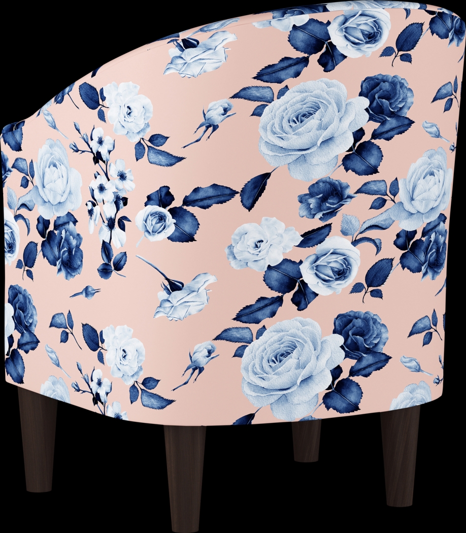 Amery Blue Accent Chair - Thumbnail - Image 4