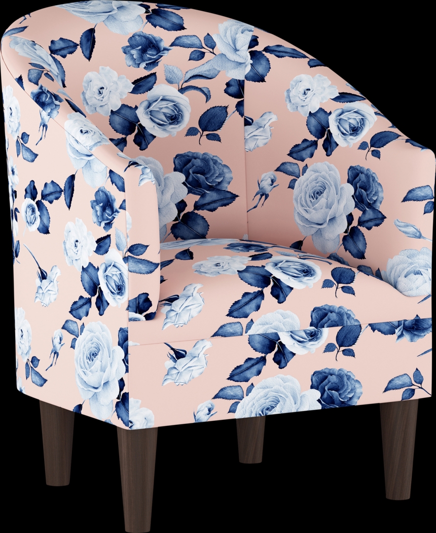 Amery Blue Accent Chair - Thumbnail - Image 1