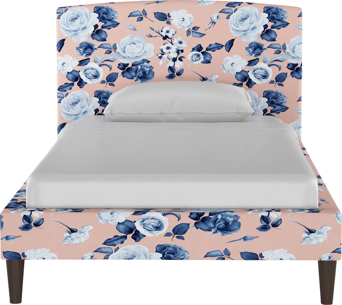 Kids Amery Blue Twin Upholstered Bed - Thumbnail - Image 2
