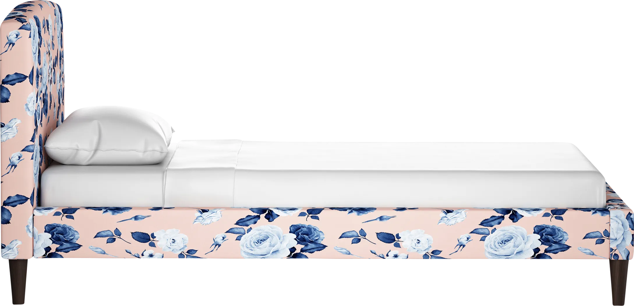 Kids Amery Blue Twin Upholstered Bed - Thumbnail - Image 3