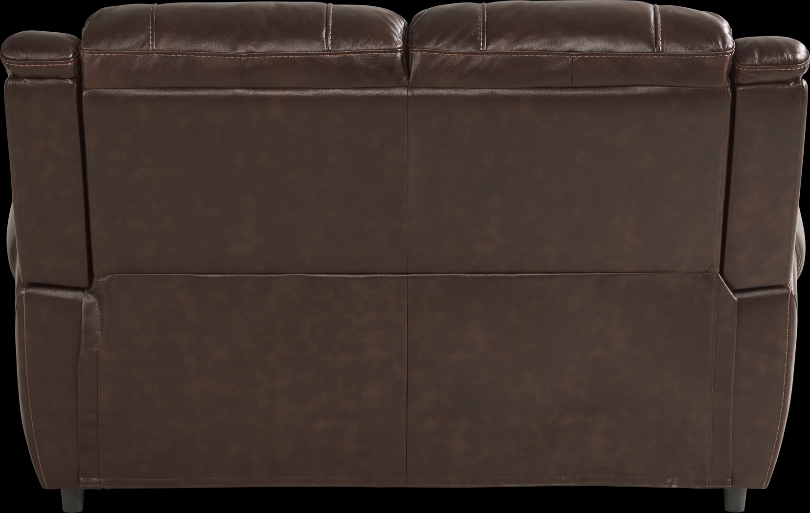Amesbury Brown Leather 3 Pc Living Room with Dual Power Reclining Sofa - Thumbnail - Image 7