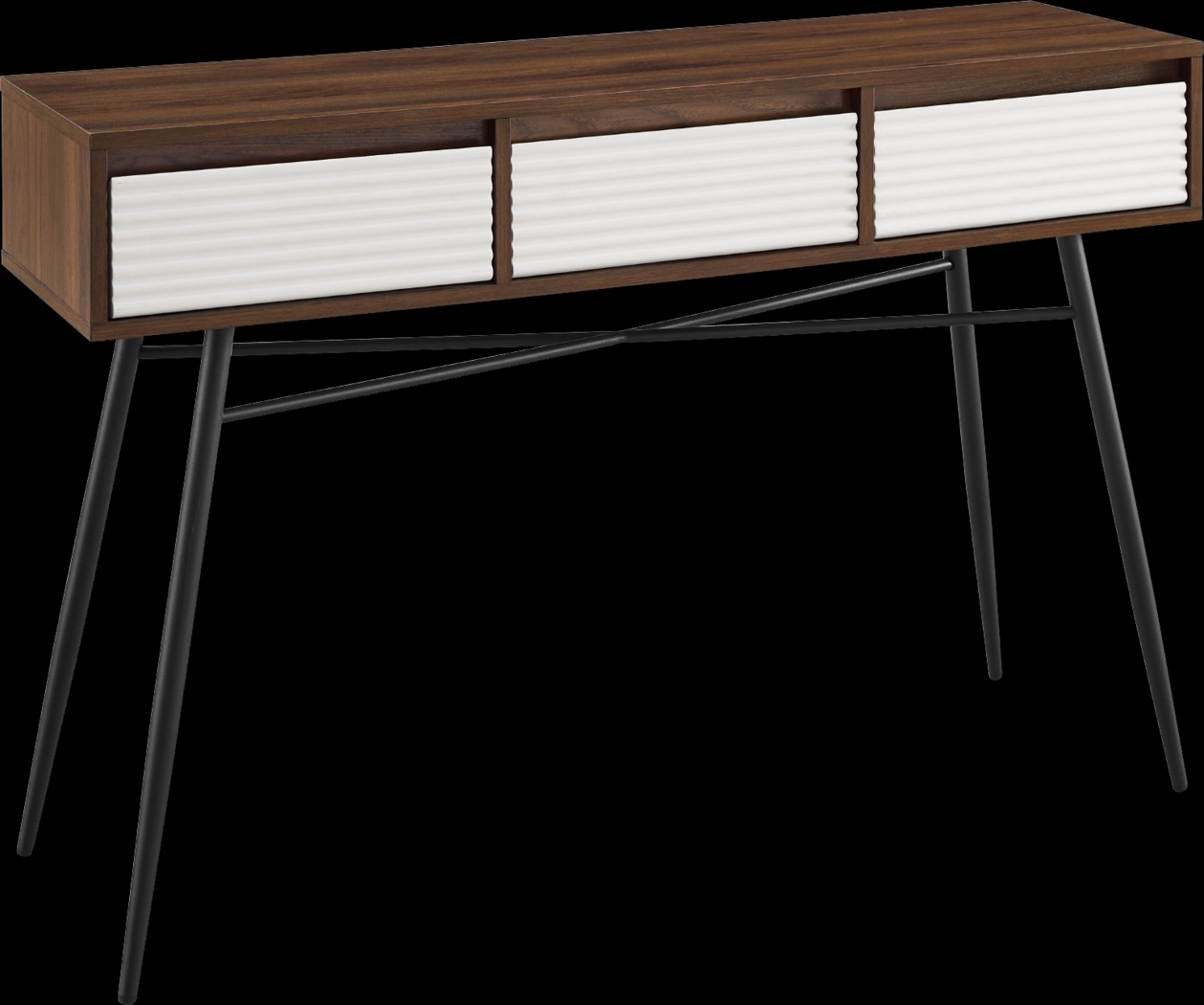 Amesite Walnut Sofa Table - Thumbnail - Image 1