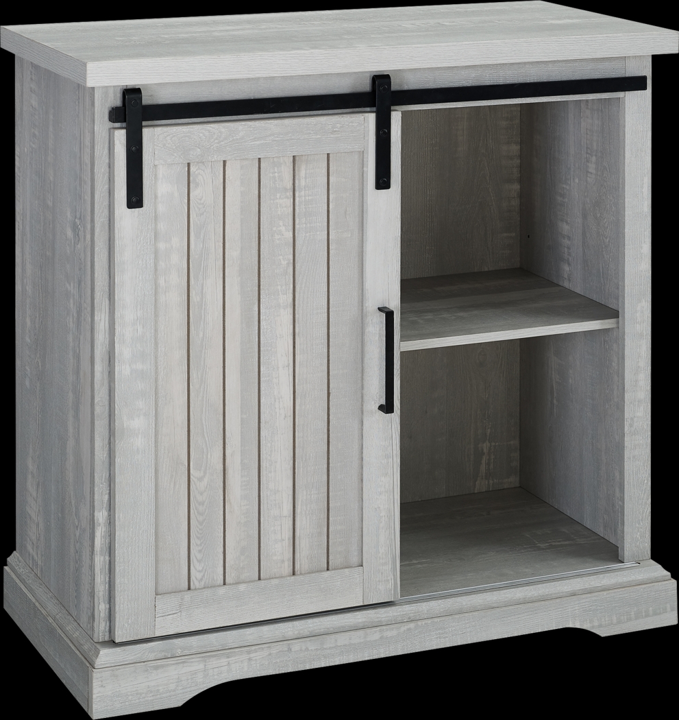 Amesley Cove Gray Accent Cabinet - Thumbnail - Image 1