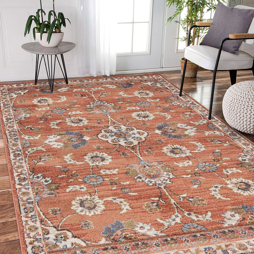 Amessor Orange 7'10 x 10'2 Rug - Thumbnail - Image 2