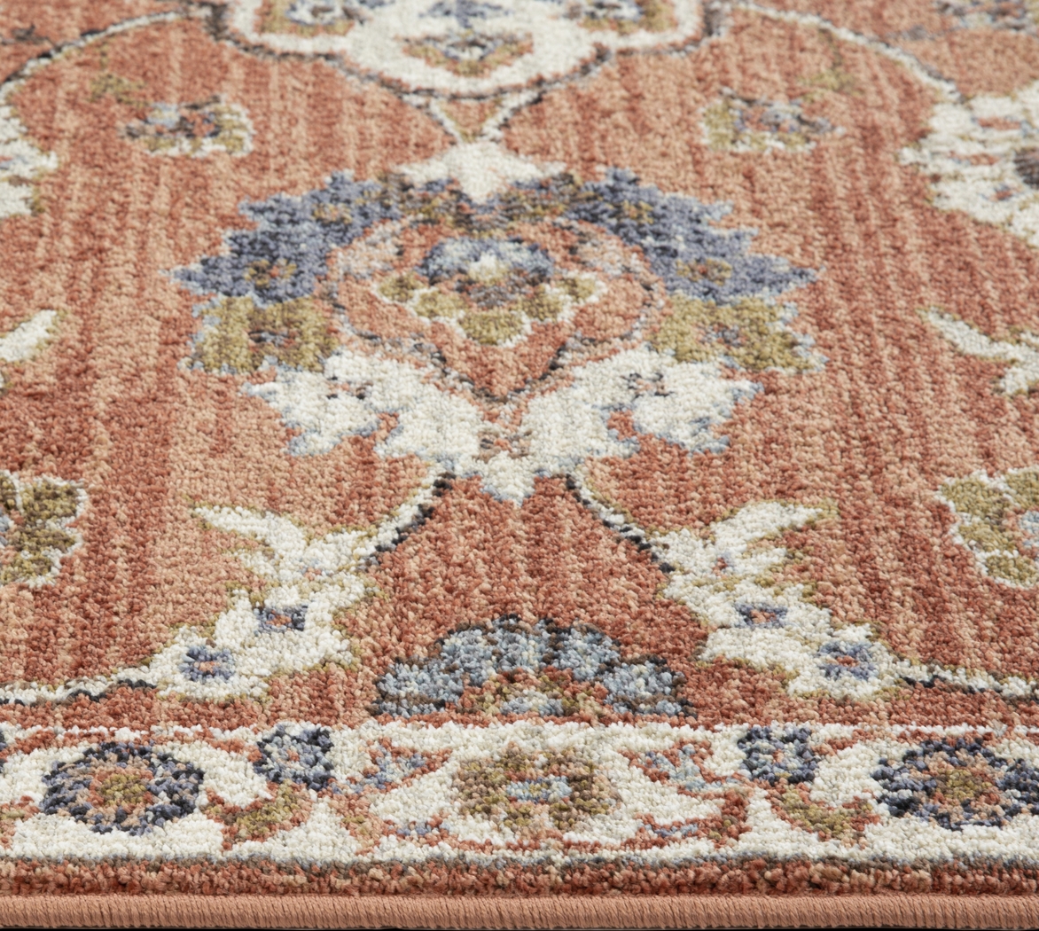 Amessor Orange 7'10 x 10'2 Rug - Thumbnail - Image 6