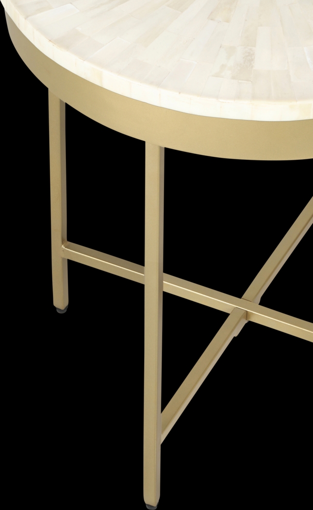 Amete I Gold Accent Table - Thumbnail - Image 4
