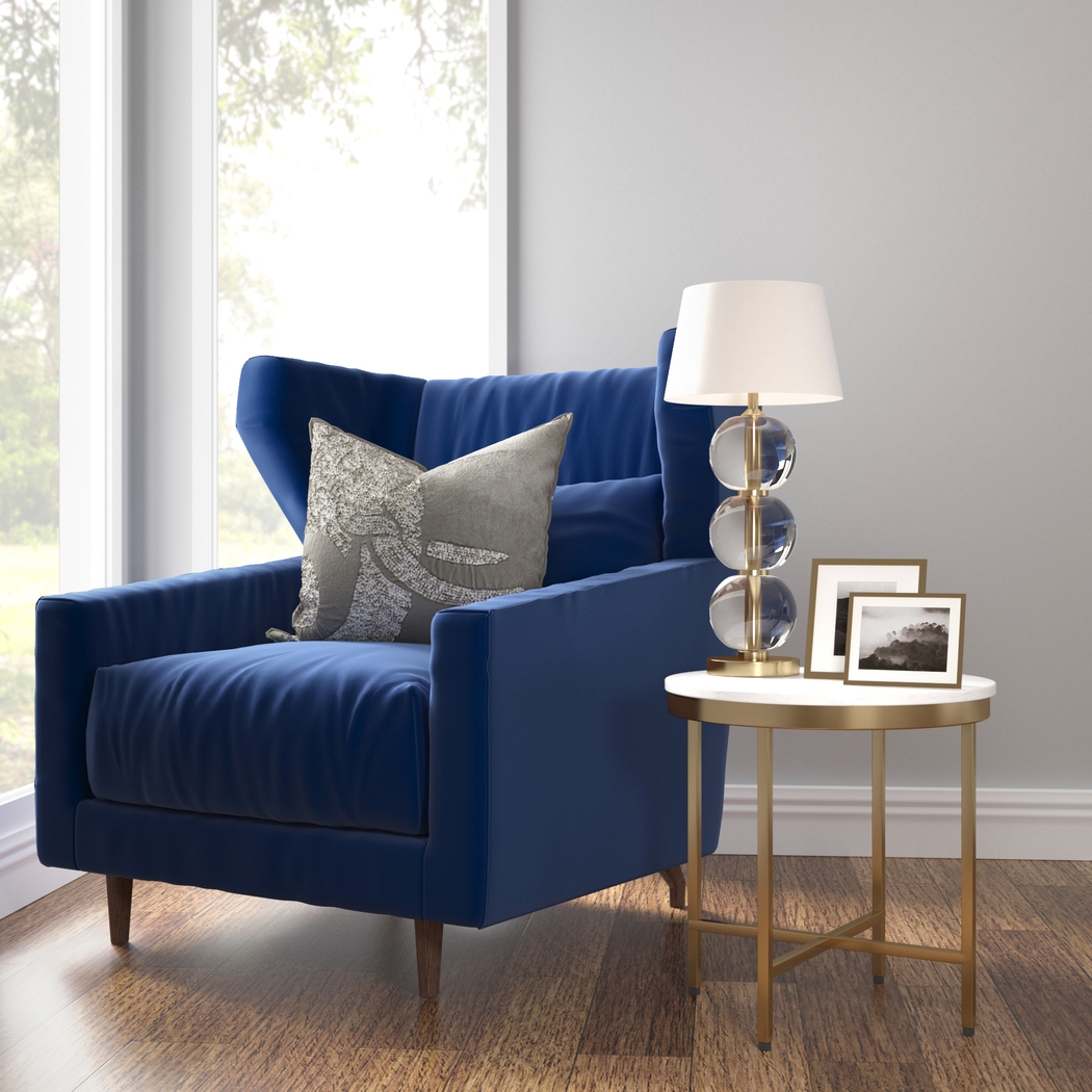 Amete II Gold Accent Table - Thumbnail - Image 2