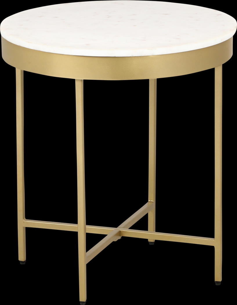 Amete II Gold Accent Table - Thumbnail - Image 5