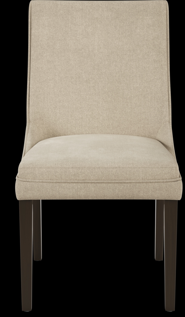 Amhearst Brown 5 Pc Rectangle Dining Set with Cream Chairs - Thumbnail - Image 6