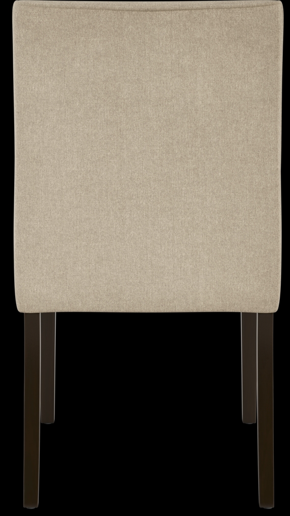 Amhearst Brown 5 Pc Rectangle Dining Set with Cream Chairs - Thumbnail - Image 8