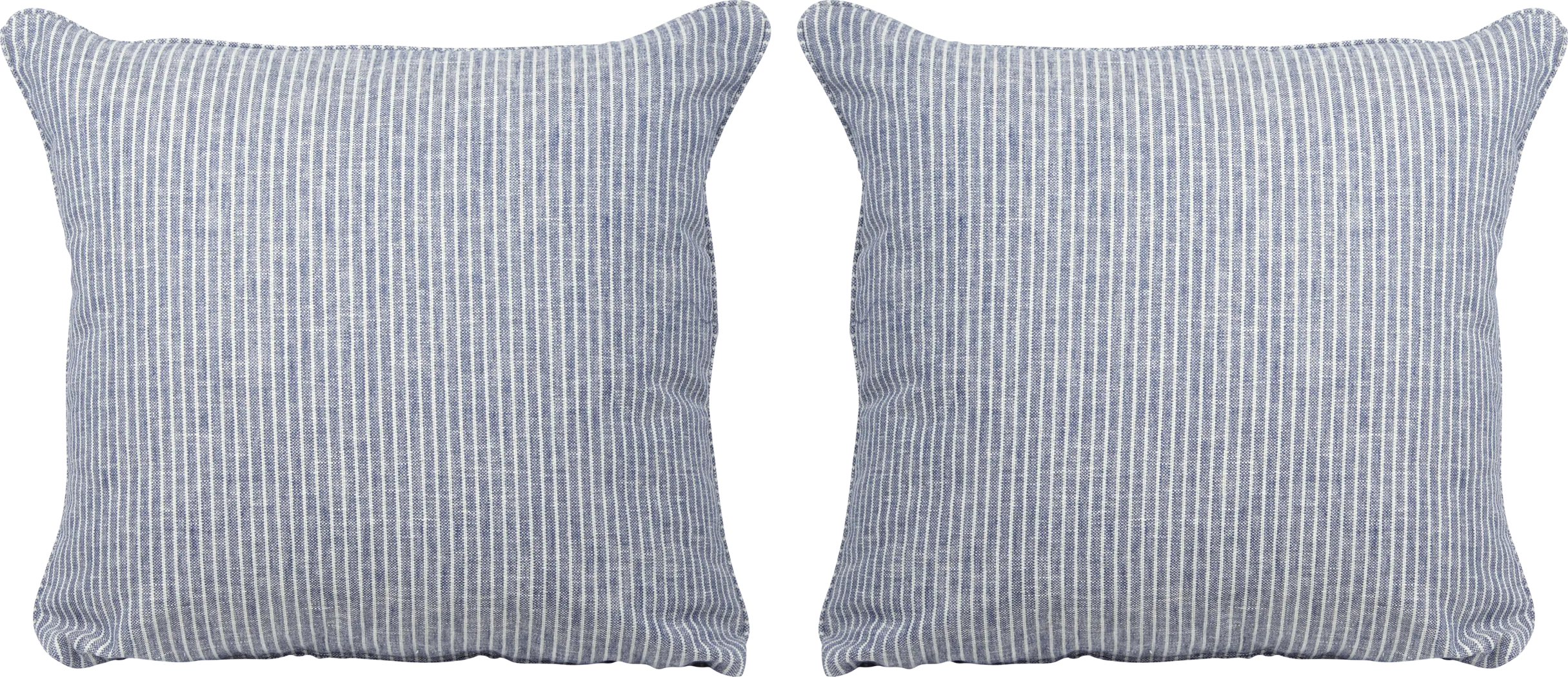 Amherst Denim Accent Pillow, Set of Two - Thumbnail - Image 1
