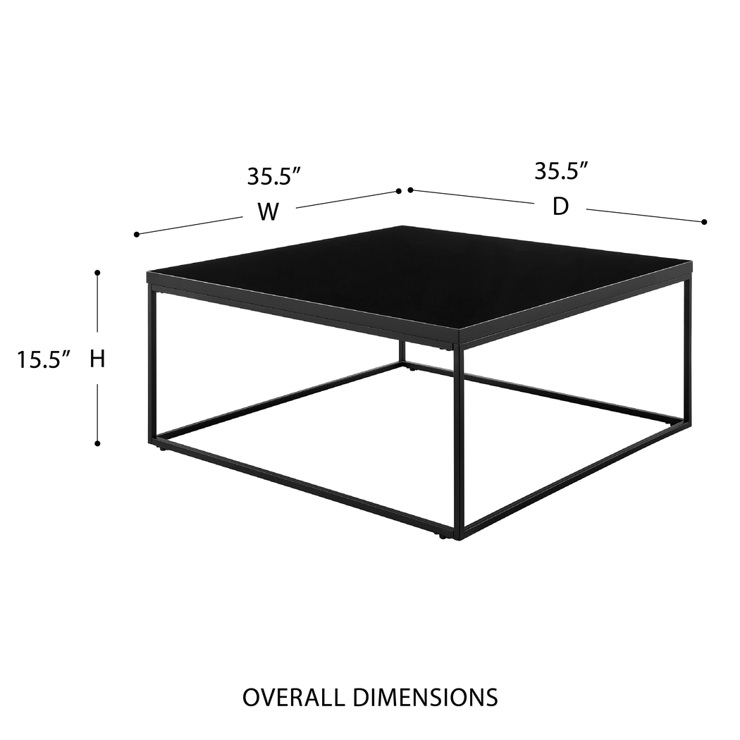 Amiebleu III Black Cocktail Table - Thumbnail - Image 6