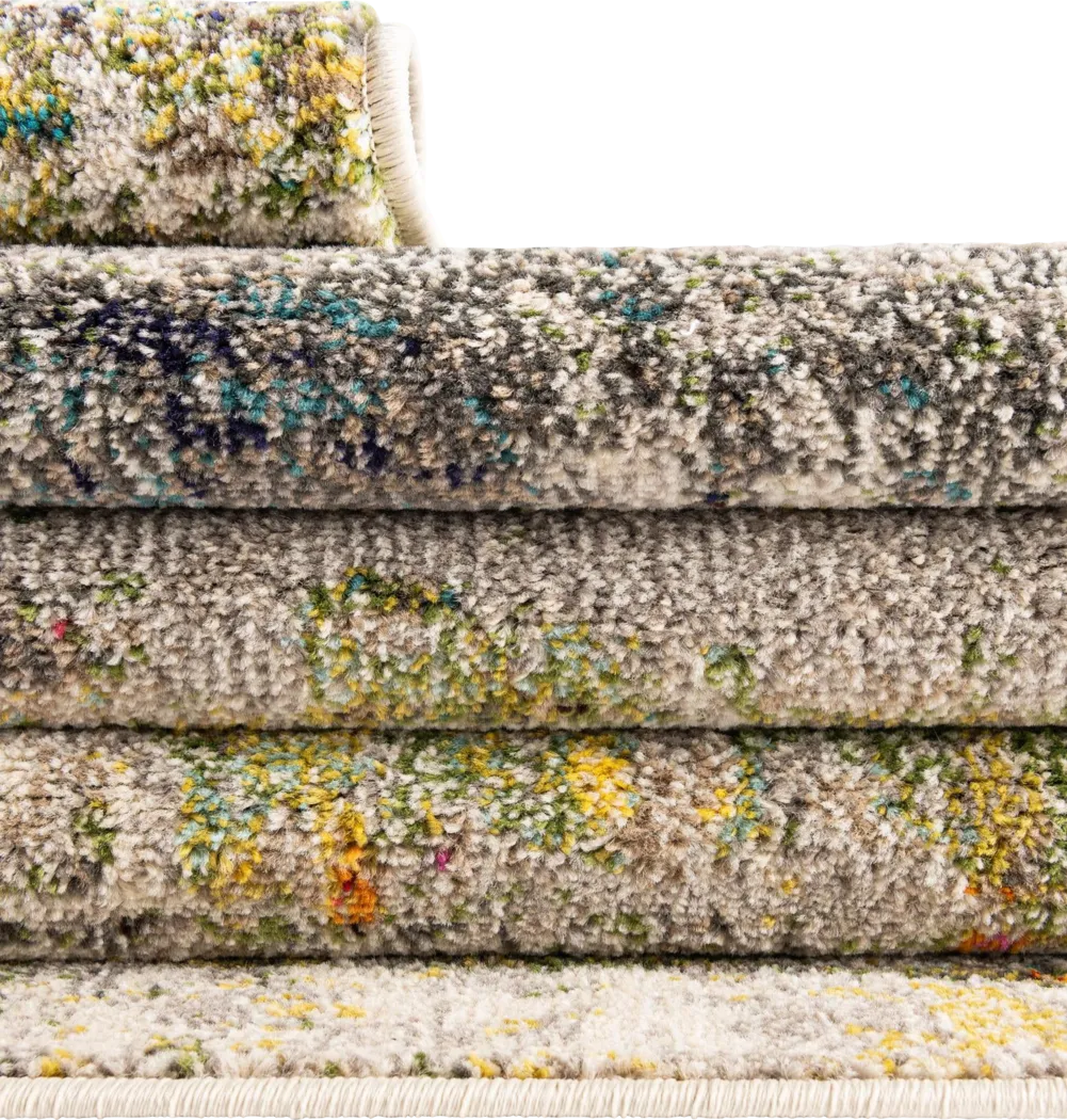 Amiel Gray 5'1 x 8' Rug - Image 5