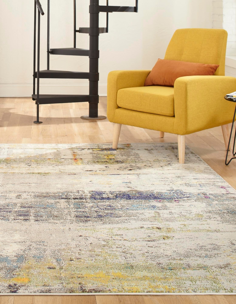 Amiel Gray 8' x 10' Rug - Thumbnail - Image 3