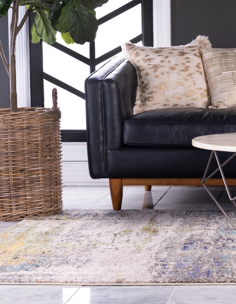 Amiel Gray 9' x 12'2 Rug - Thumbnail - Image 4