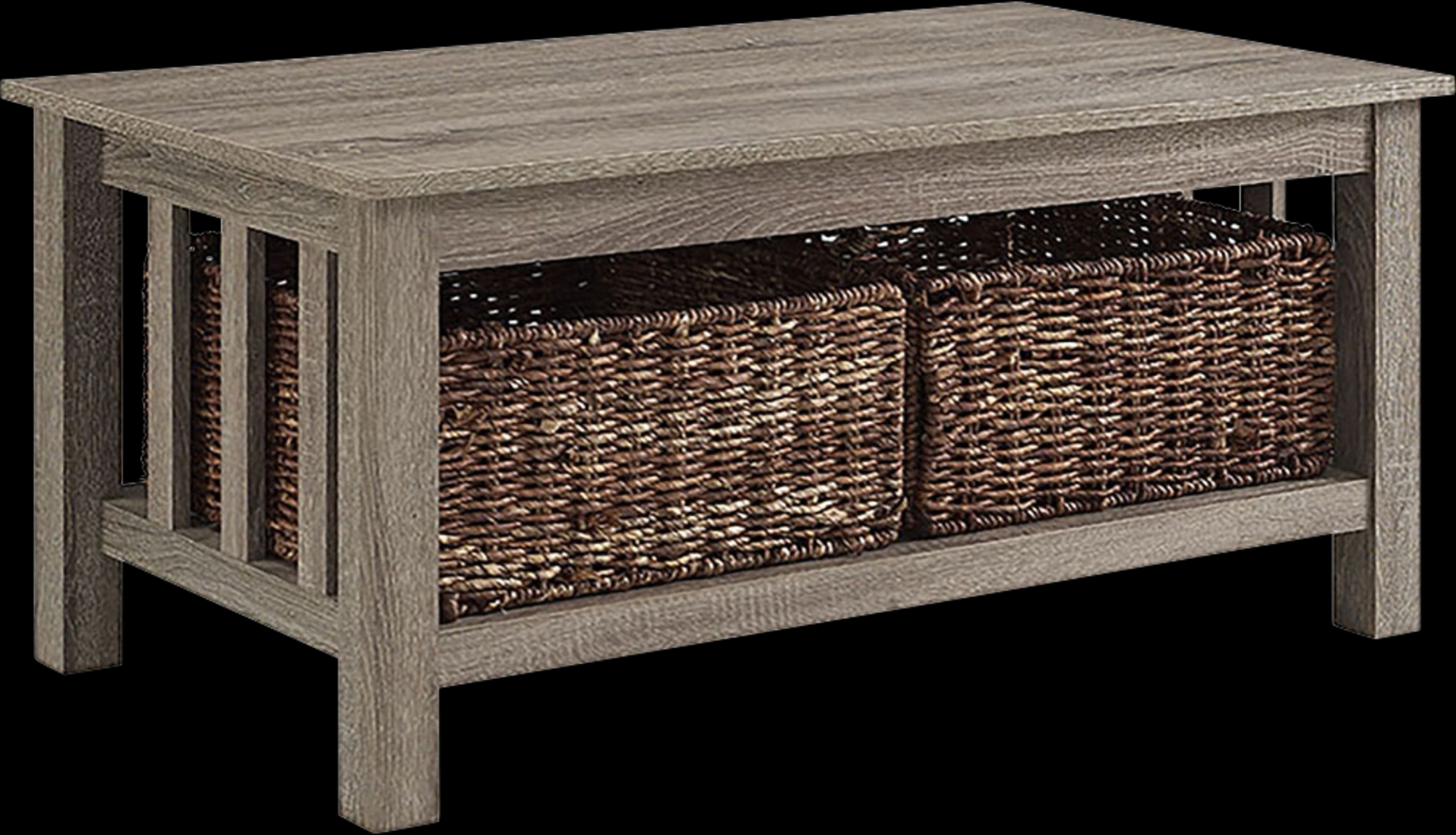 Amilly Brown Cocktail Table - Thumbnail - Image 1