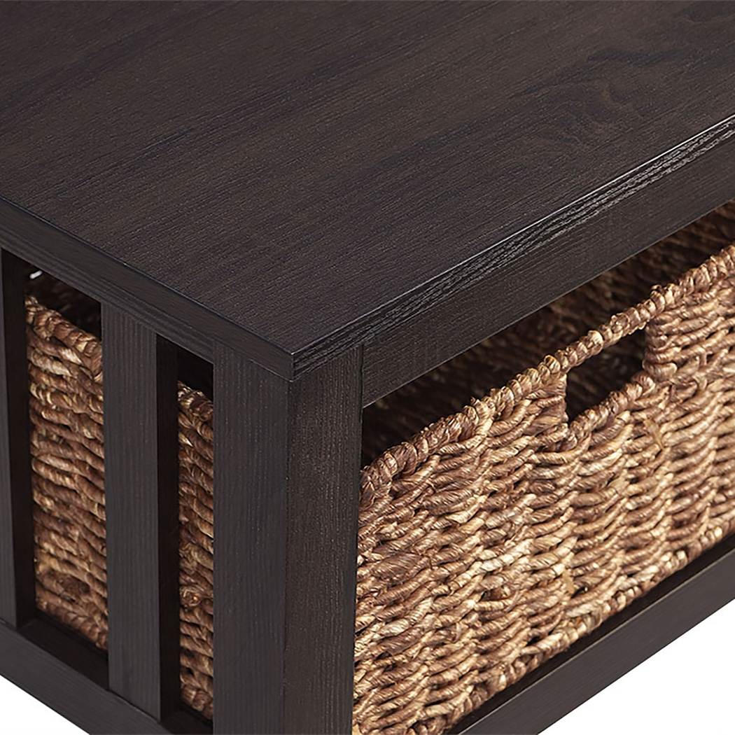 Amilly Espresso Cocktail Table - Thumbnail - Image 3