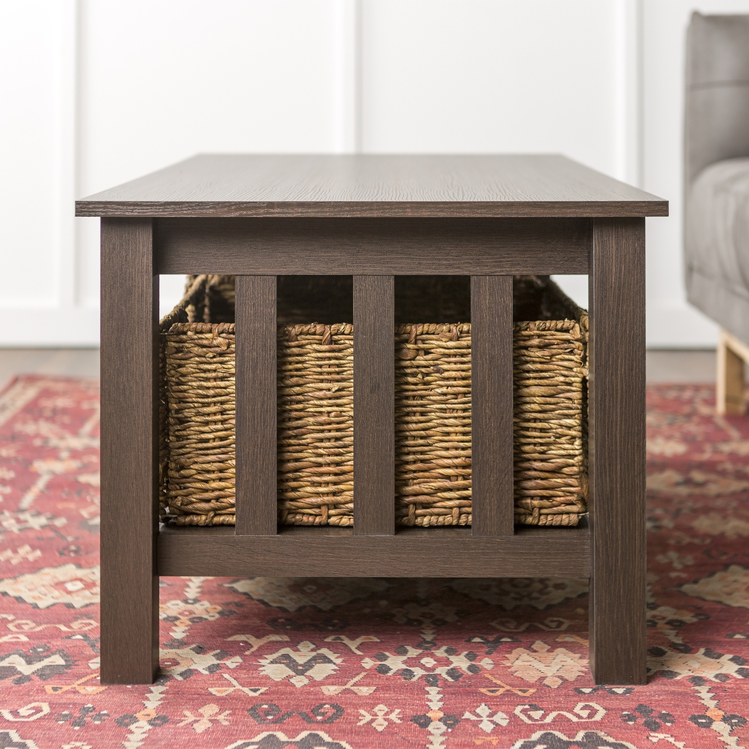 Amilly Espresso Cocktail Table - Thumbnail - Image 4