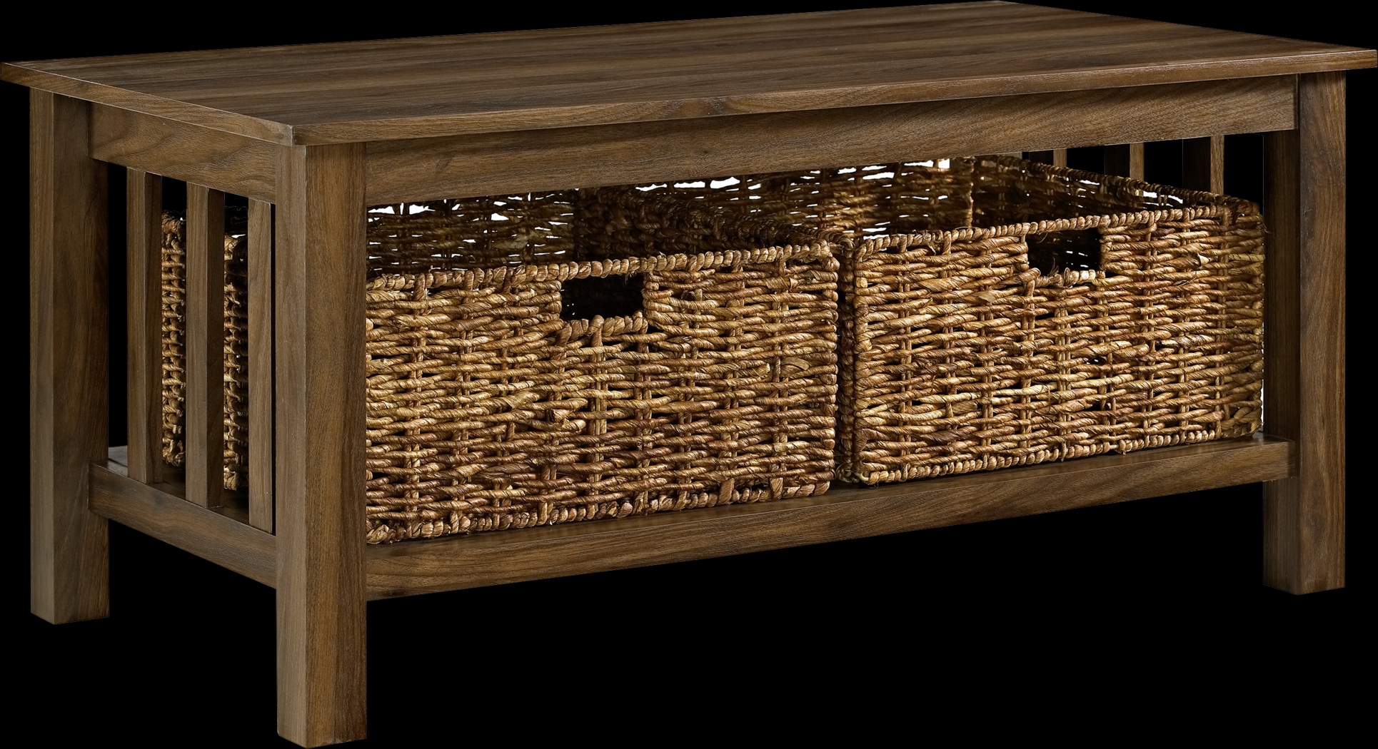 Amilly Walnut Cocktail Table - Thumbnail - Image 1