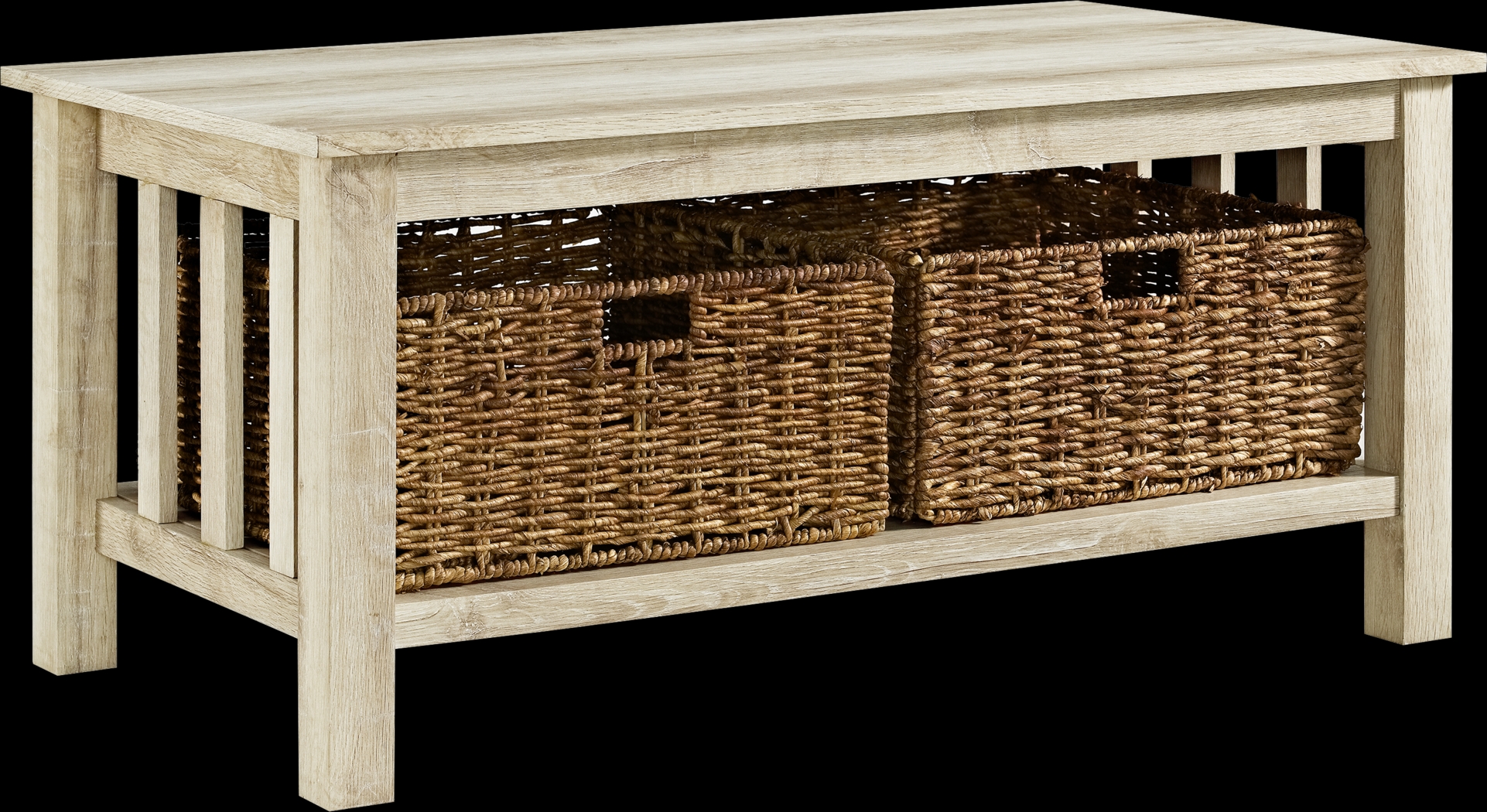 Amilly White Cocktail Table - Thumbnail - Image 1