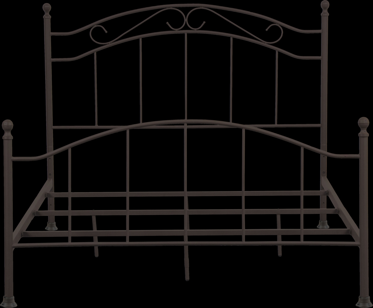 Amina Brown Queen Post Bed - Thumbnail - Image 2