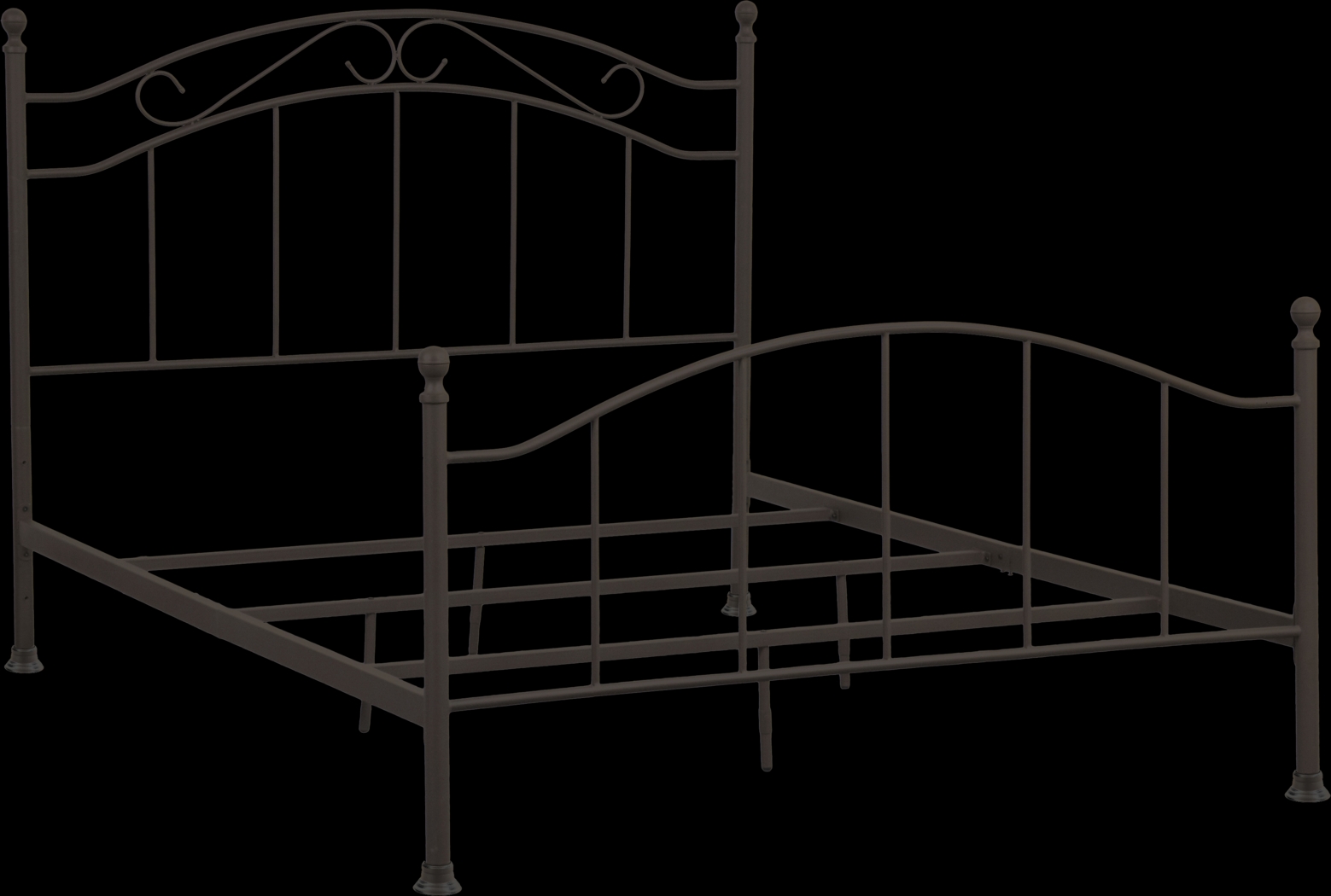 Amina Brown Queen Post Bed - Thumbnail - Image 4