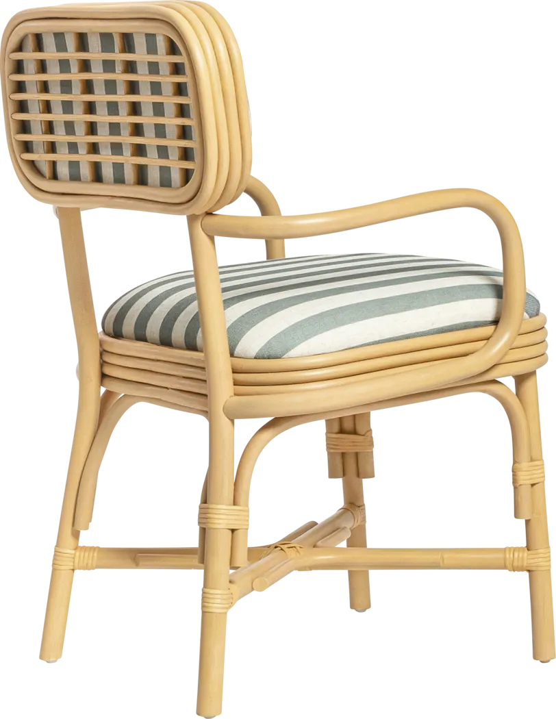 Aminah Green Arm Chair - Thumbnail - Image 3