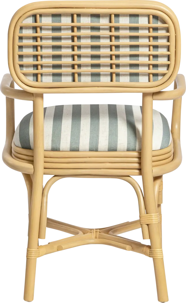 Aminah Green Arm Chair - Thumbnail - Image 4