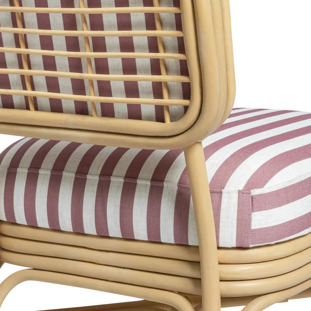 Aminah Red Accent Chair - Thumbnail - Image 5