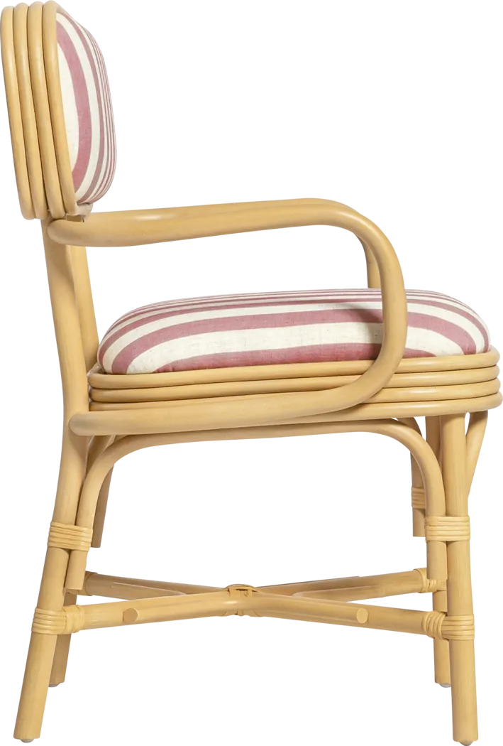 Aminah Red Arm Chair - Thumbnail - Image 3